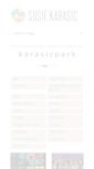 Mobile Screenshot of karasicpark.com